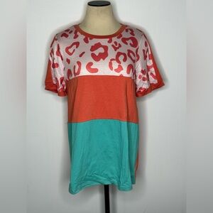 Colorful Kids Shirt with Animal Print